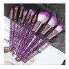 Bonita Set 10 Brochas Maquillaje Profesional Cepillos Ojos Bonita