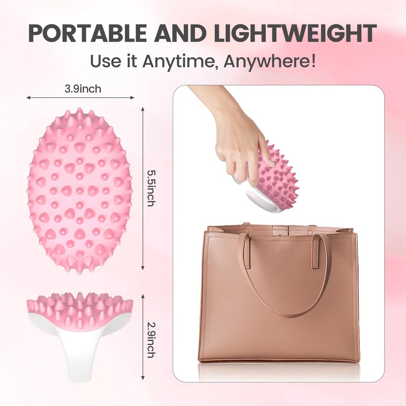 DOCOCO Meridian Massage Brush, 2Pcs Cellulite Massager Brush, Massage Body