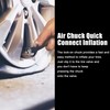 X AUTOHAUX 2pcs 24" Lock Air Chuck with Air Release