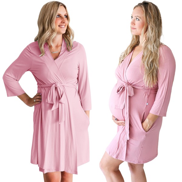 Posh Peanut Mommy Robe for Maternity Labor Delivery - Soft