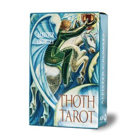 Tarot Cards, 78 Count, Tarot Divination Telling, Arleister Crowley Tote, Standard Size, Aleister Crowley Thoth Tarot, Japanese Instruction Manual Included (English Language Not Guaranteed)