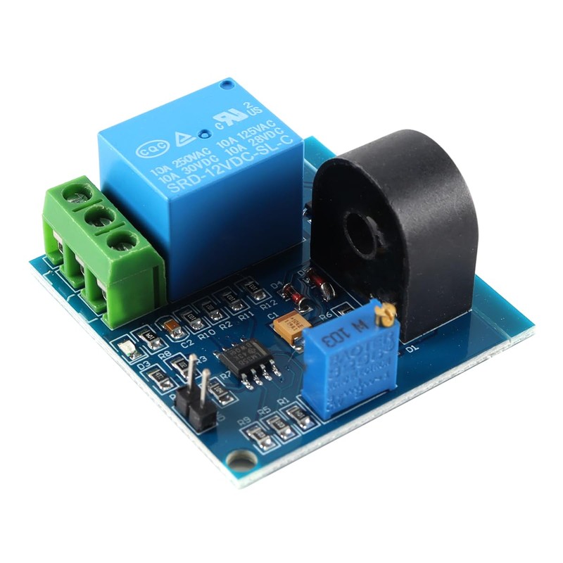 DollaTek 2 12v 5a Ac Current Sensor Relay Module Adjustable
