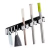 Mop Holder With Hooks Broom Holder Drilling & Nail-free Wall