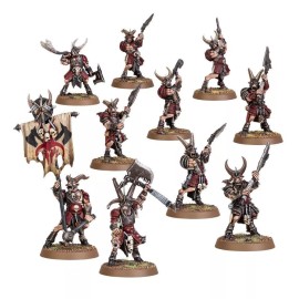 Games Workshop 10 Beastmen Bestigors Herd Beasts Chaos Warhammer Fantasy Old World Age Sigmar