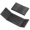 Folding Bluetooth Keyboard, Sync Up to 3 Devices with Numeric
