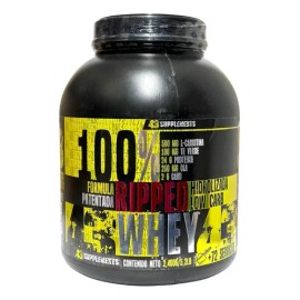 100 Ripped Whey 5lbs Vainilla 43 Supplements. Vainilla                                                                                                