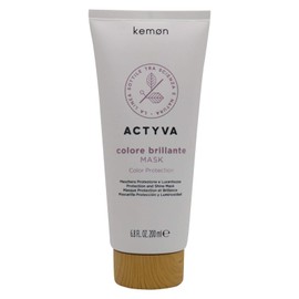 Kemon Actyva Colore Brilliant Mask - Hair Mask for Coloured and Damaged Hair, Intensive Hair Care, 200 ml
