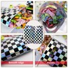 40Pcs Race Car Theme Iridescent Checkered Treat Candy Bags,Race Car