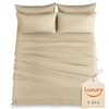 Luxury Silky Soft Bed Sheet Set, 6 Piece,Full Size, Fits