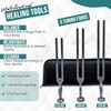 NS crafts Gardiner Brown Healing Medical Tuning Fork Set C