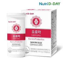 NutriDDay NutriDDay Aurora Probiotics Vaginal-Derived Lactic Acid Bacteria 1 Pack (30 Capsules) / 뉴트리디데이 뉴트리디데이 오로라 프로바이오틱스 질유래유산균 1개 30캡슐