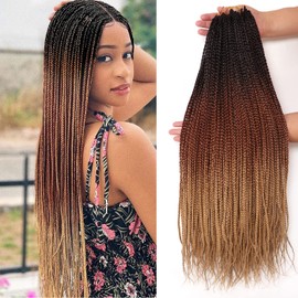 Box Braids Crochet Braids Hair Extensions Kanekalon Synthetic Hair Crochet Hair Braids Hair Synthetic Hair for Braiding Crochet Hair Braiding Hair