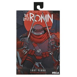 NECA TMNT, The Last Ronin, Lost Years Nightwatcher Leonardo Action Figure with Accessories
