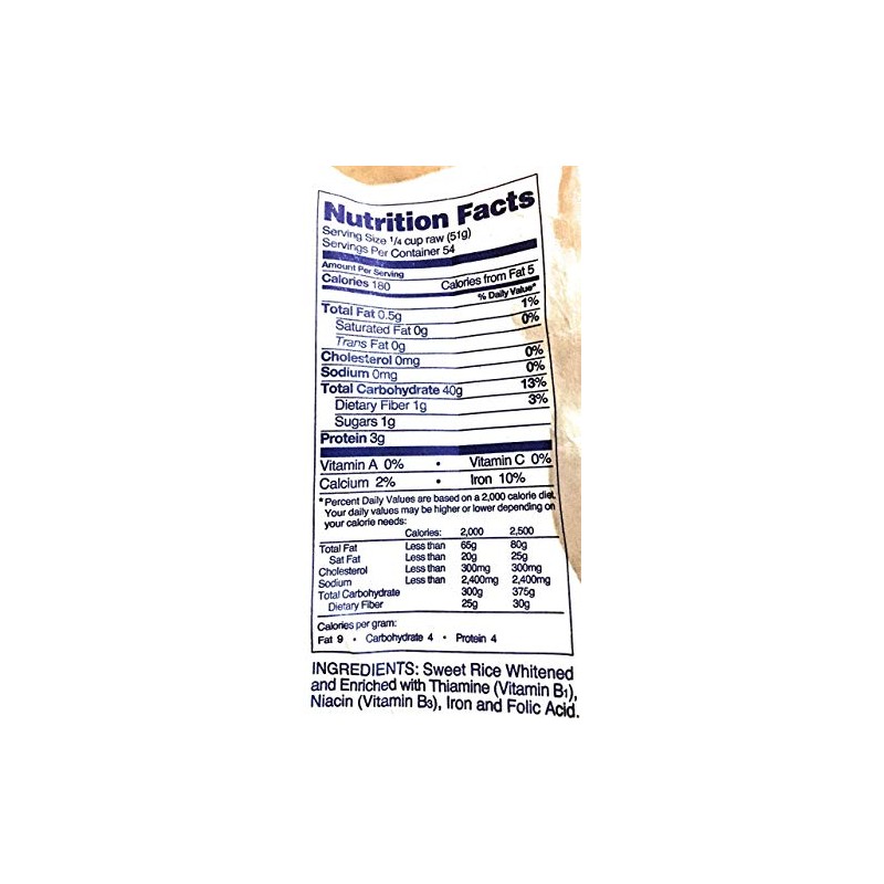 Mei Hua Enriched Sweet Rice (5Lbs) 2 Pack