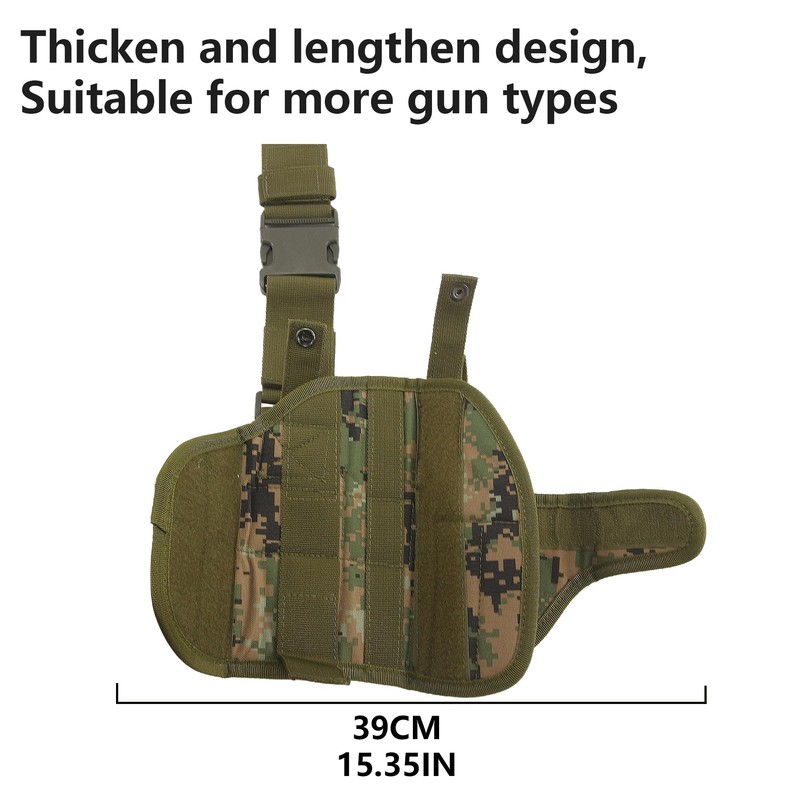 EKIND Adjustable Tactical Leg Holster Compatible for Nerf Elite Series