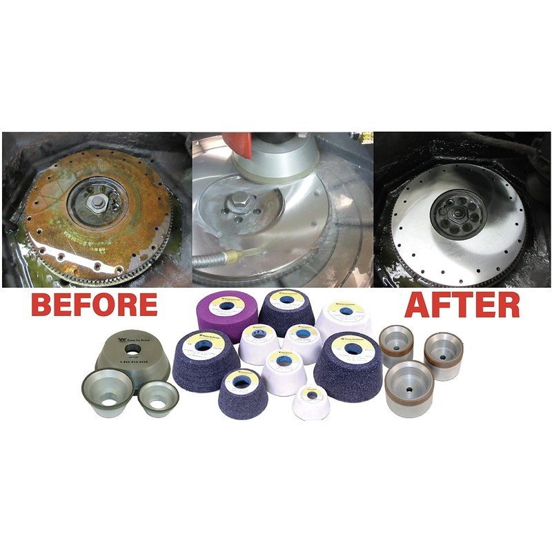 WVN Six-Inch Stone Flywheel Grinding Wheel