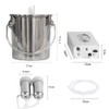 3L Cow Electric Milking Machine, Automatic Rechargeable Battery Powered Pulsation
