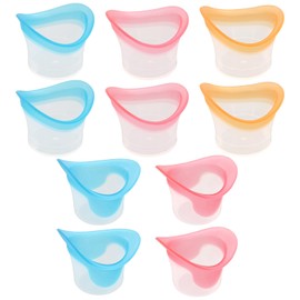 Eye Wash Cup 10 PCS Portable Eye Cups for Eyes Wash Easy to Rinse with Scale Can Quickly Relieve Eyes Fatigue Clean Dust and Makeup Irritants