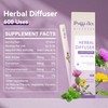 PUFFIAIR Herbal Aromatherapy Inhaler | Infused with Milk Thistle, Dandelion,