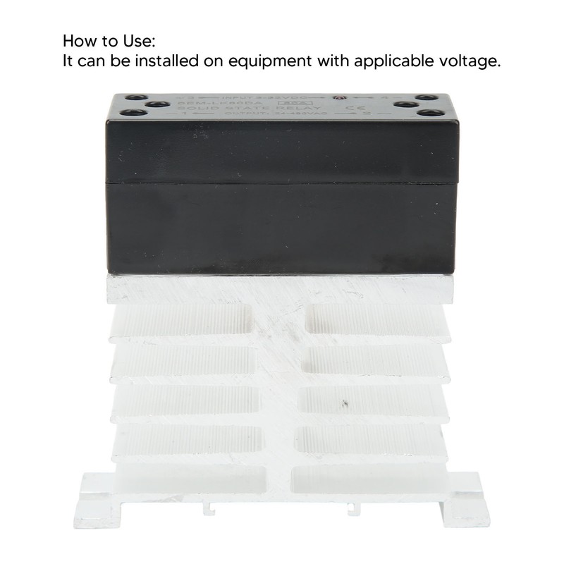 Solid State Relay SSR 3‑32V DC Input to 24‑480V AC