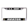 U.S. Army Aviator Chrome License Plate Frame