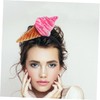 VICASKY Womens Ice Cream Headband Cute Decorative Hair Band for