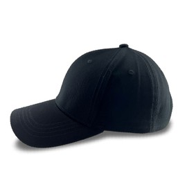 SECOND GROW Cap, Hat, Original Cap, Outdoor, 100% Cotton, One Size Fits Most, Unisex, Black