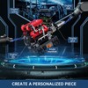 Mould King 10204 Technik V8 Engine Building Blocks Clamping Blocks