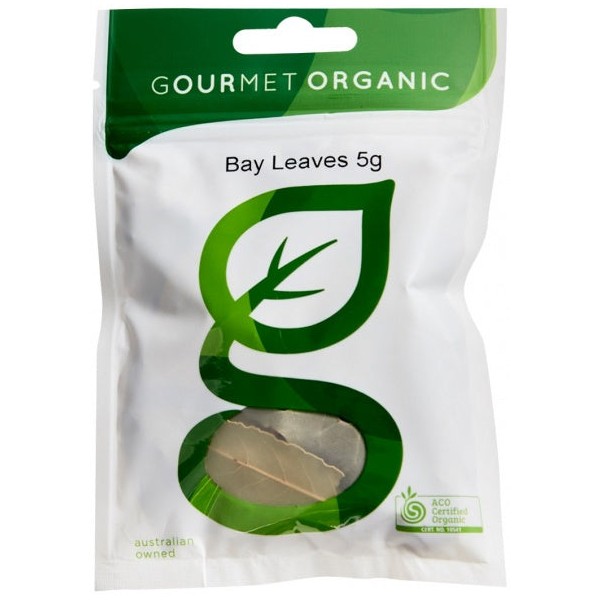Gourmet Organic Herbs Bay Leaves 5g Sachet
