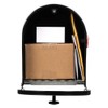 Gibraltar Mailboxes OM160BEC Outback Double Door, Large Capacity Mailbox, Black