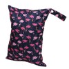 Diaper Bag Storage Pouch Waterproof Polyester Reusable Dual Zippers Diaper