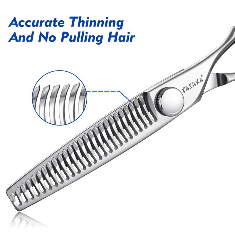 Professional Thinning Shears for Hair Cutting with Ultra Sharp Convex