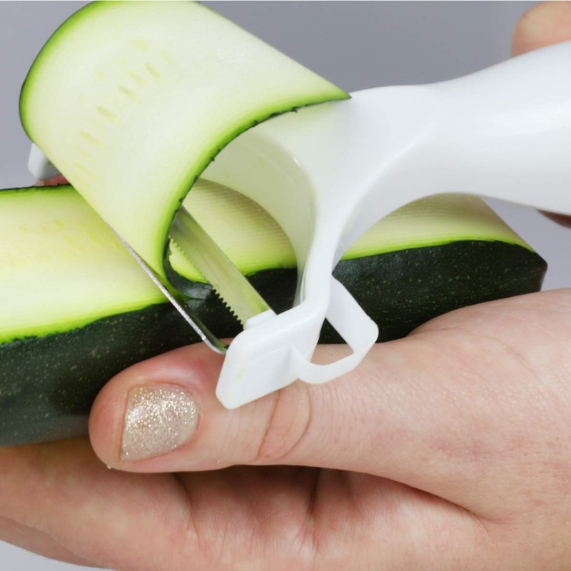 Kleva Range Precision Peeler with Double Blade Action. Vegetable Peeler