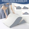 Simpledad 2PCS Almohadas en cuña para elevar piernas, Ideales para