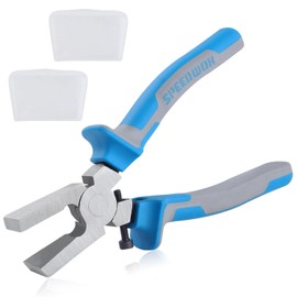 SPEEDWOX 6 Inch Glass Nipper, Glass Punch, Glass Cutter, Glass Cutting Nipper, Stained Glass Nipper, Glass Cutting Planipper, For Stained Glass, Plannipper, Metal Glass Running Pliers, Plastic Cutter