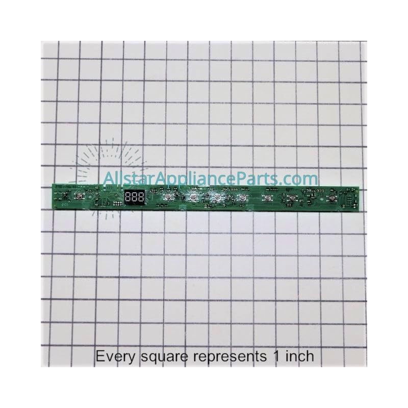 WD21X31898 Dishwasher User Control and Display Board