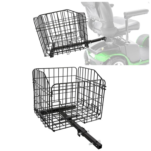 KUAFU KUAFU Folding Rear Basket Compatible with Most Pride Mobility