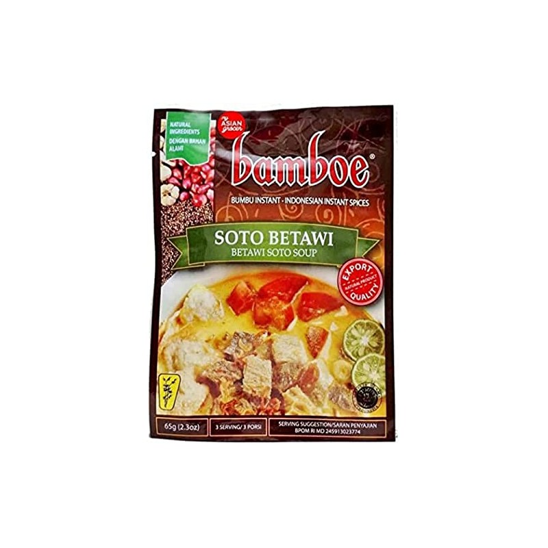 Bamboe Soto Betawi, 2.3 Ounce (Pack of 12)