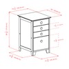 Winsome Studio File Cabinet, Honey