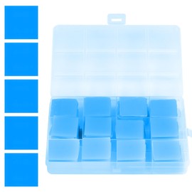 Ninonly Diamond Art Wax 96 Pcs, DIY 5D Diamond Painting Art Glue Clay Accessories Tools Supplies Set with Storage Box, Blue