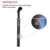 ZOOMBicycle Suspension Seatpost for eBike, 350mm Length, 27.2/28.6/30.0/30.4/30.8/30.9/31.6/31.8/33.9