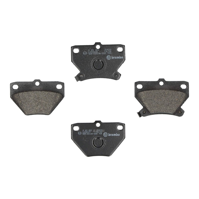 Brembo P83052 Rear Disc Brake Pad, Set of 4