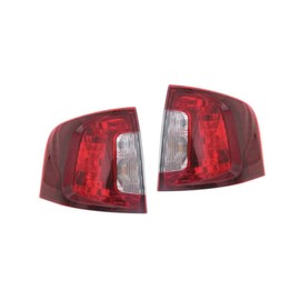 KarParts360 For Ford Edge 2011 2012 2013 2014 Tail Light Assembly Driver And Passenger Side | Pair | Red And Clear Lens | Sport Model | With Bulbs | For FO2800222, FO2801222 | BT4Z13405A, BT4Z13404A