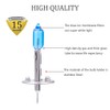 H1 Halogen Headlight Bulb high beam with Super White Light