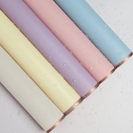 Bouquet Wrapping Paper 20 Sheets Floral Paper Bouquet Wrapping Paper for Wedding Birthday Party Decoration Gift Wrapping 58 x 58 cm