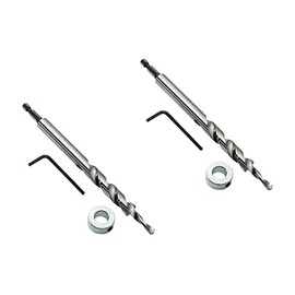 ARMOR TOOL 3/8" Quick-Change Drill Bit, Stop Collar, and Allen Wrench - 2 Pack