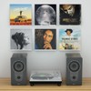 NIUBEE Acrylic Record Rack, Wall Mounted, LP Album Cover Stand,