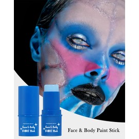 LYSdefeu Blue Face & Body Paint Stick