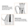 304 Stainless Steel Olive Oil Bottle Household Kitchen Vinegar Pot