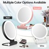 B Beauty Planet Magnifying Mirror with Light 30X, Double-Sided 1X/